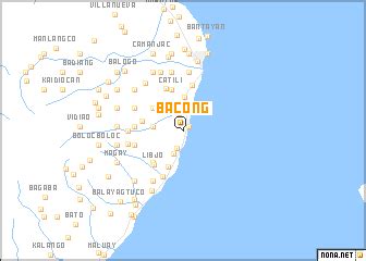 Bacong Montilla Map .